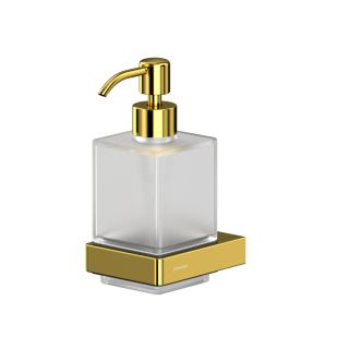 Дозатор для жидкого мыла подвесной WHITECROSS Cubo CU2440GL золото